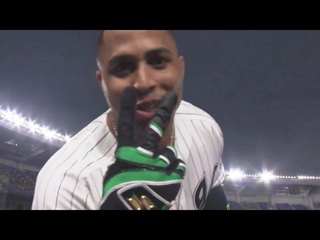 【1回裏】マリーンズ・マーティンが先制のソロホームラン!! 2020/9/8 M-F