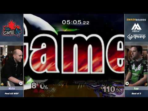 Kage vs N0z1ck - The Come Up 2017 - Melee Pools