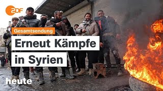 heute 19:00 Uhr vom 18.01.2026 Kämpfe in Syrien, Handelskrieg zwischen USA und EU, US Zölle