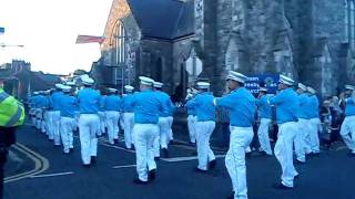 preview picture of video 'Newtownards Protestant Boys flute band 1st July 11'