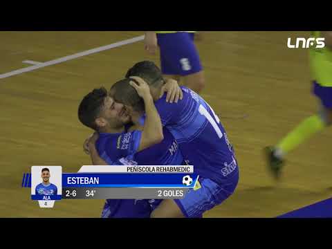 Gol Esteban (2-6) Gran Canaria - Peñíscola Rehab Medic. 1Div, J17