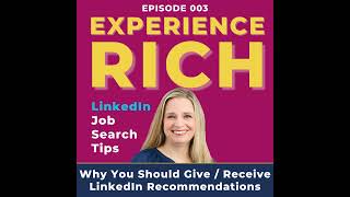 Why You Should Give / Receive LinkedIn Recommendations Ep 003