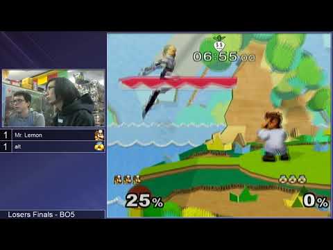 GSS 102 SSBM - Mr. Lemon (Dr. Mario) vs. alt (Sheik) - Melee LF
