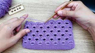 How to Crochet Purse with Arcade Stitch  Woolen Cr