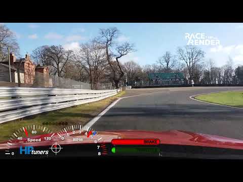 Tuition around Oulton Park Circuit (C63 AMG)