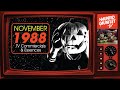 Retro TV Commercials November 1988 VHS Bless W Your Cousin Haunted Gauntlet