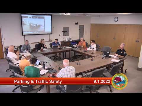 9.1.2022 Parking and Traffic Safety Committee