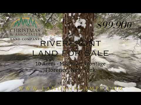 On Mad River - Upstate NY Riverfront Land for Sale