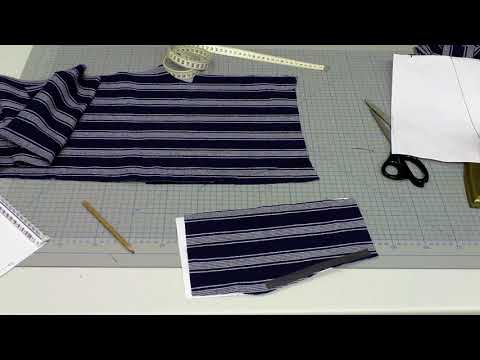 Schräge Seitennaht Tasche zuschneiden und nähen - Lilo Siegel