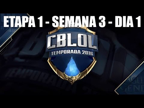 g3x vs INTZ (Jogo 1) - S3 D1 - CBLoL 2016 Etapa 1
