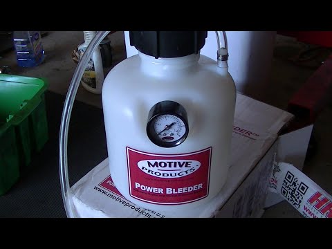 Motive Products Power Bleeder Review and Use