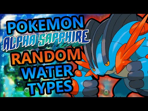 Pokemon Alpha Sapphire Randomizer Nuzlocke - Water Types Only!