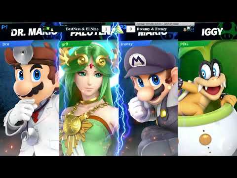 Ascension VI SSBU Doubles WR3 - AR|BestNess & TUX|El Nino (Green) vs Dreamy & Frenzy (Blue)