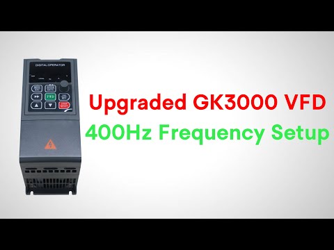 Part of a video titled Variable Frequency Drive Settings #howto #vfd - YouTube