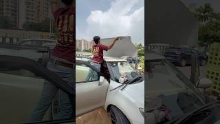 Swift Car Black&kaley Chhat Installation #caraccessories #carlover #modified #swift #reels #shorts