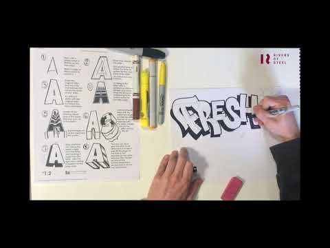 Drop Shadow Lettering Tutorial