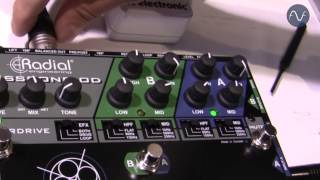 Video thumbnail for [NAMM] Radial Bassbone OD by Audiofanzine in English