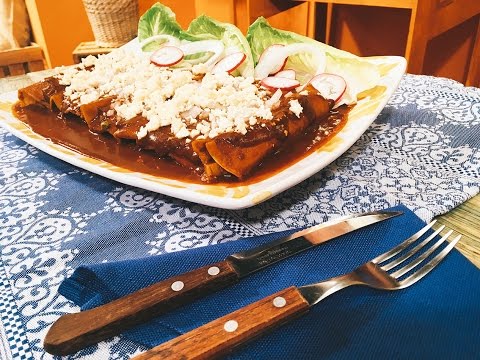 Receta: Enchiladas dulces | Cocineros Mexicanos