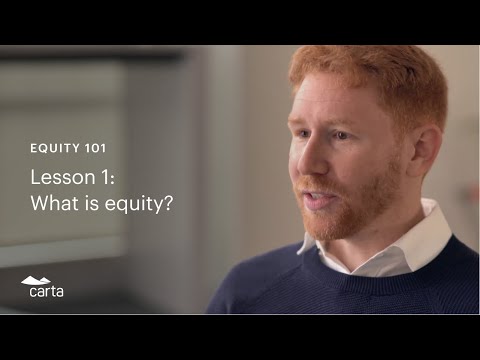 What is equity? Equity 101 lesson 1