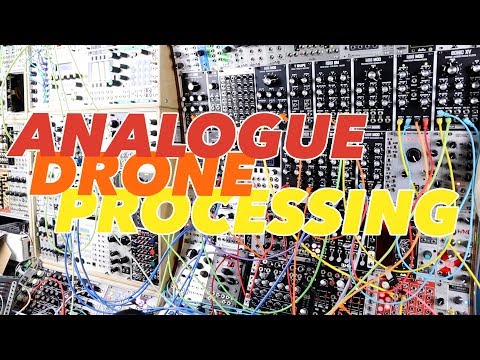 Analogue Drone Processing with the AJH Synth Fixed Filter Bank 914 & Next Phase