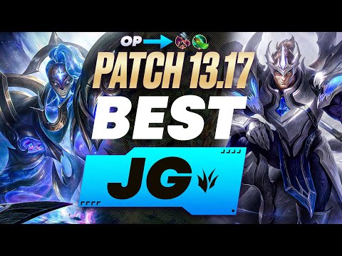 The BEST Junglers For All Ranks On Patch 13.17! BUFFED ITEMS | Season 13 Tier List League of Legends