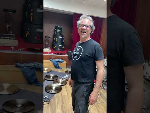 When Dave Weckl meet Thomas Lang at Buddy drum camp 2025. Two big legend #drums #drummer #daveweckl