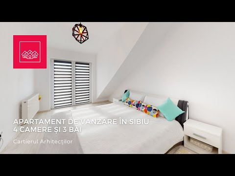 Apartament in Sibiu - 4 camere - 3 Bai - Arhitectilor