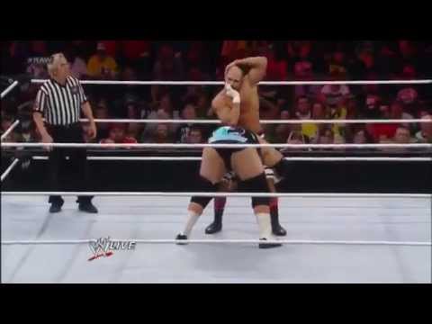WWE Raw 11/19/12 Full Show Brodus Clay vs Antonio Cesaro