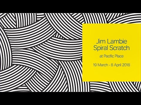 Jim Lambie, Spiral Scratch, at Pacific Place