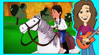 Children's song She'll Be Coming Around the Mountain for kids and toddlers | Patty Shukla