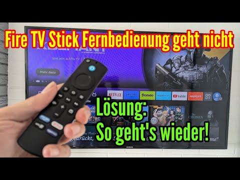 Fire TV Stick remote control doesn't work - Solution: How to get it working again!
