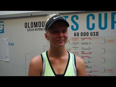 Denise Hrdinková po prohře ve finále kvalifikace | ITS CUP OLOMOUC 2022