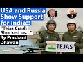 USA AND RUSSIA Show Support For India After Tejas Crash Videos Of Russian Airforce Goes Viral