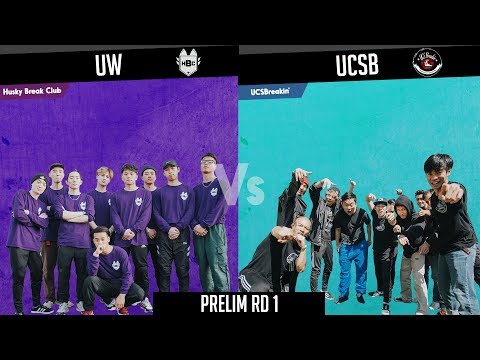 UCBL 2019 - Prelim Rd 1 (C): Husky Break Club (UW) vs UCSBreakin' (UCSB)