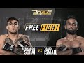 FREE MMA Fight | Bernardo Sopai vs Tariq Ismail | BRAVE CF 38