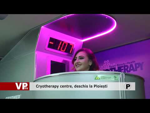 Cryotherapy centre, deschis la Ploiești