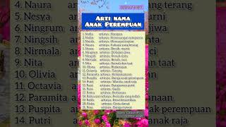 Download lagu Arti nama untuk anak perempuan, yuk cek! #shorts #namaanak #anakperempuan #artinama #girl #perempuan mp3