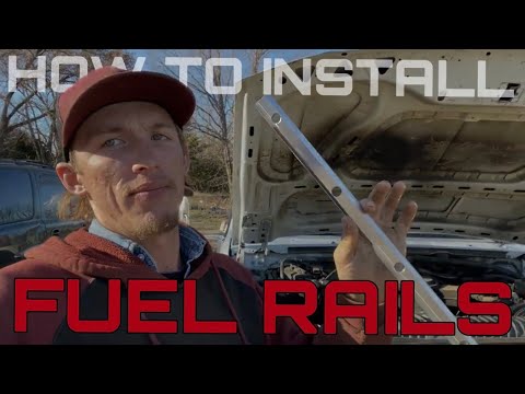 How to install R & D IDI performance diesel return fuel rails