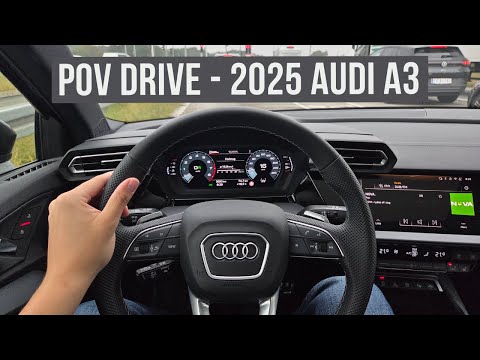 2025 Audi A3 S Line POV DRIVE