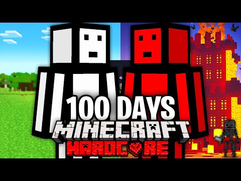 LockDownLife - 100 Days with my EVIL CLONE in Minecraft Hardcore!