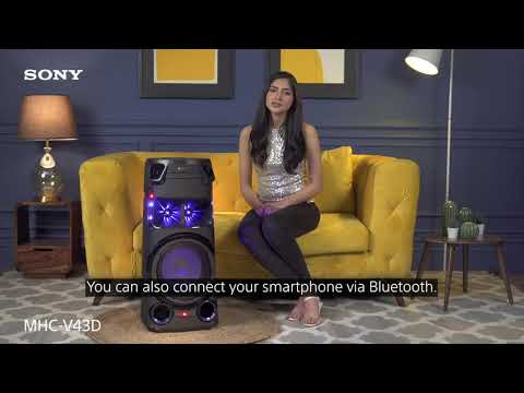 Garso sistema Sony MHC-V43D video