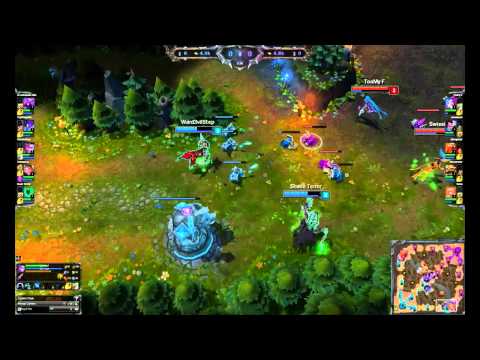 First Blood Bot Lane - Vayne Thresh vs Jinx Janna - Diamond Europe West