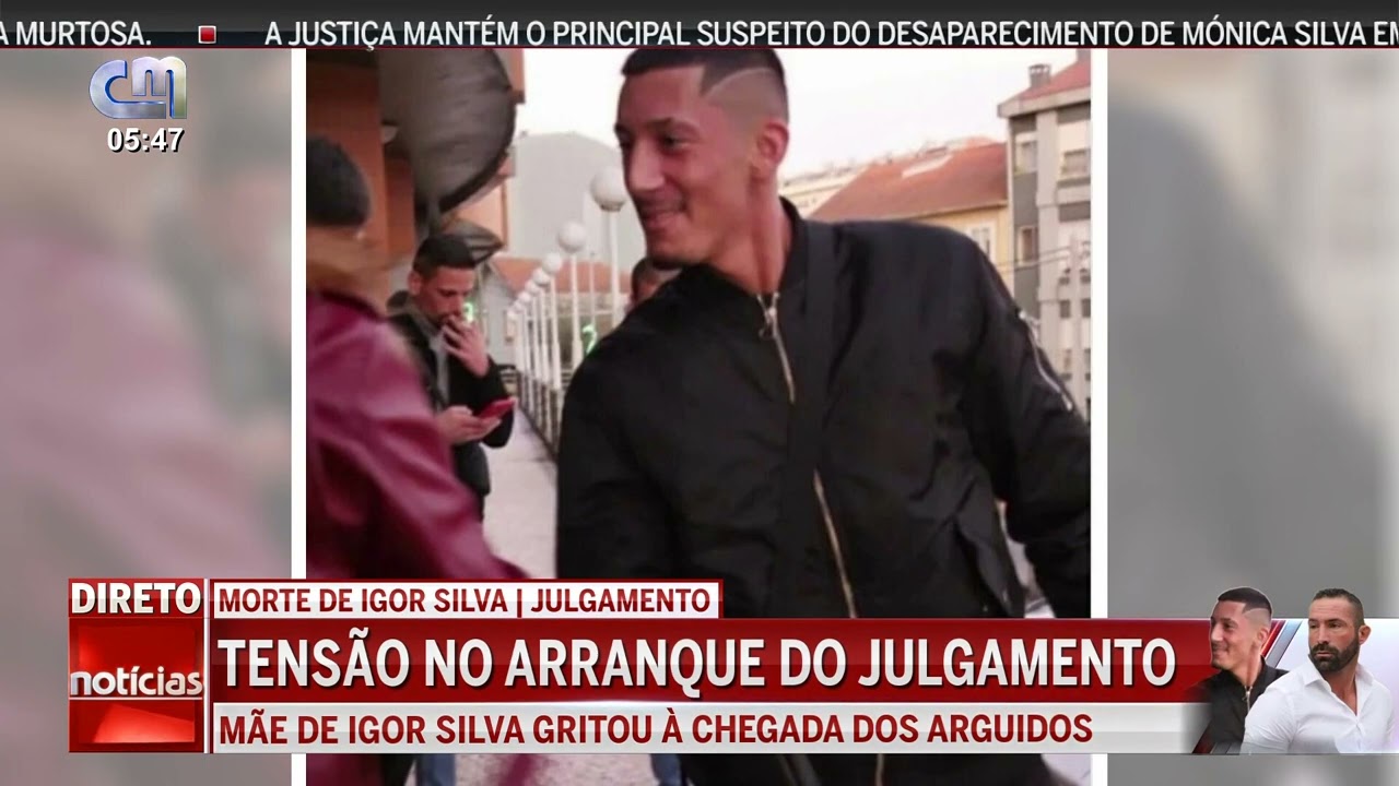 Tensão no arranque do julgamento de Igor Silva