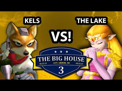 The Big House 3 - Kels (Fox) Vs. The Lake (Zelda) - Pools Round 1 - SSBM