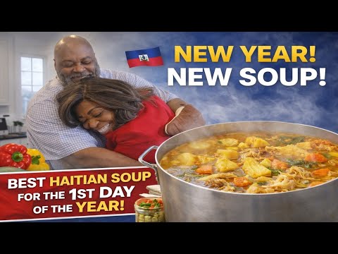 How My Haitian Mom Makes Traditional Soup Joumou | New Year Recipe, Culture & Family Love