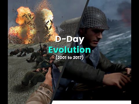 D-Day Evolution In Video Games