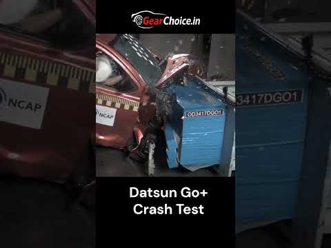 Datsun GO+ Crash Test 2025