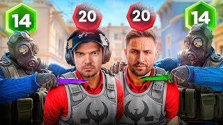 A DERROTA mais HUMILHANTE da MINHA VIDA... é IMPOSSIVEL GANHAR de LEVEL BAIXO na GC!