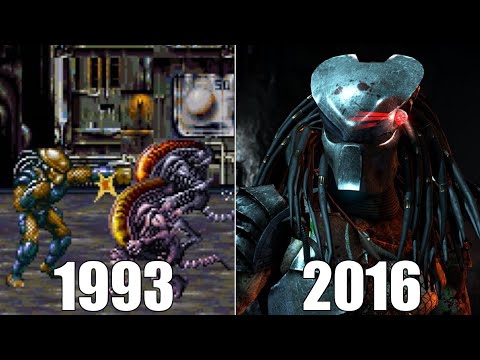Evolution of Alien vs Predator Games [1993-2016]