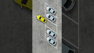 Will you park in a diagonal parking space?#shorts  #short  #shortsvideo  #car  #driving  #tips